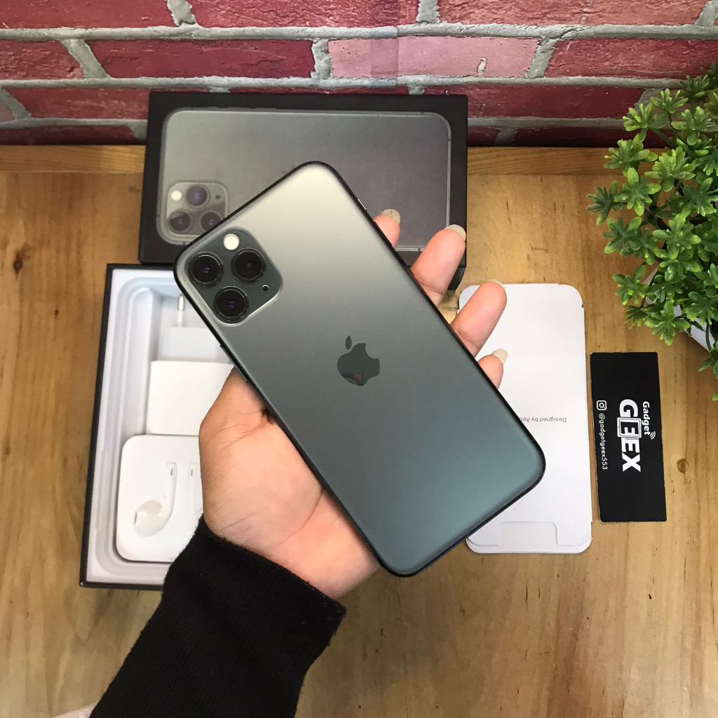 IPhone 11 Pro 256GB Space Gray Fullset Ex Internasional