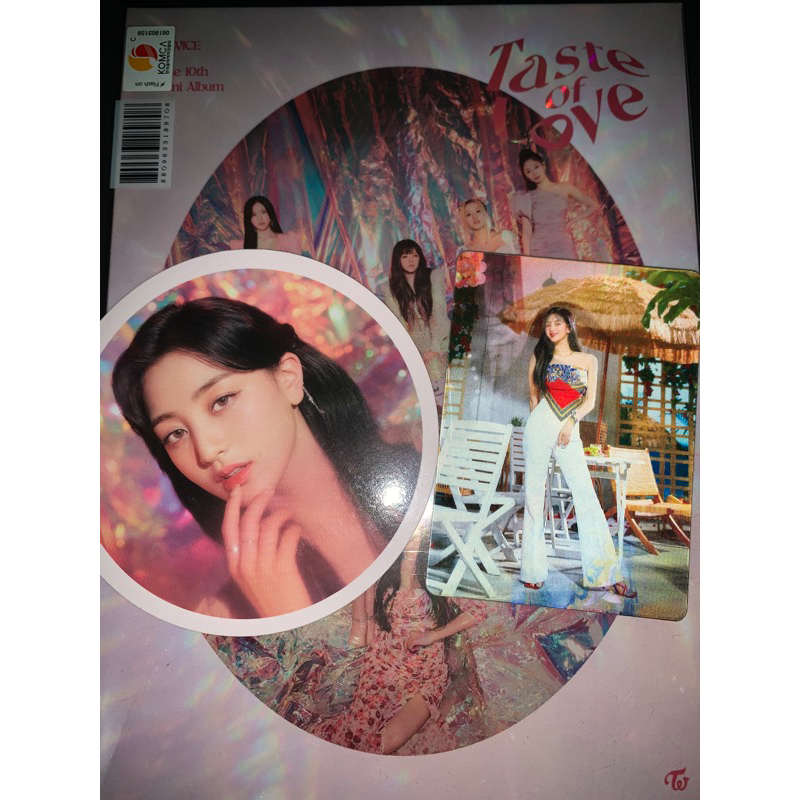 lenticular / lenti jihyo taste of love photocard twice jihyo set