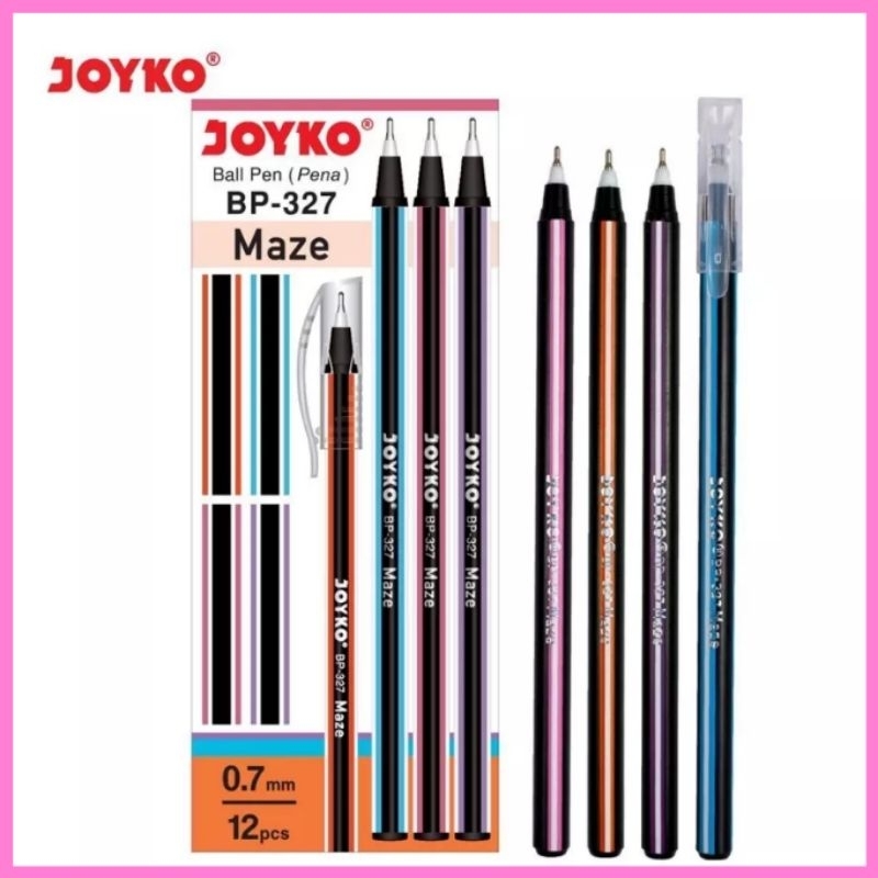 

BALLPEN BOLPOIN PULPEN PENA JOYKO MAZE BP327 TINTA HITAM