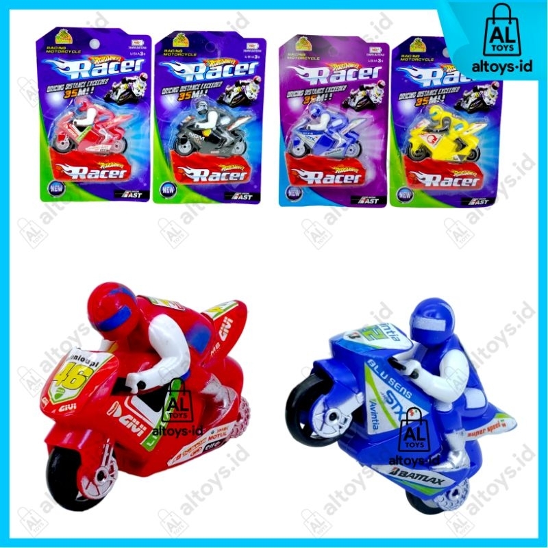 MAINAN MOTOR SPORT GP SPINGO ROADWHEEL RACER MAINAN MURAH SPEDAH MOTOR GP JALAN TANPA BATERAI MAINAN RACING MOTORCYCLE OTI9913