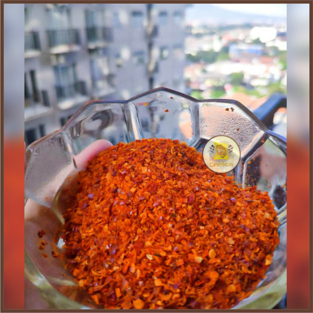 

Cabe Bubuk Ceumicin Original / Pedas