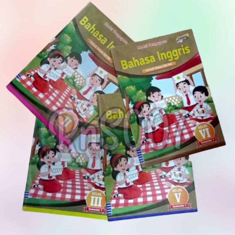 Modul LKS Bahasa Inggris Kelas 2,3,5,6 SD Semester 1 Kurikulum 2013 "CV. Arya Duta"