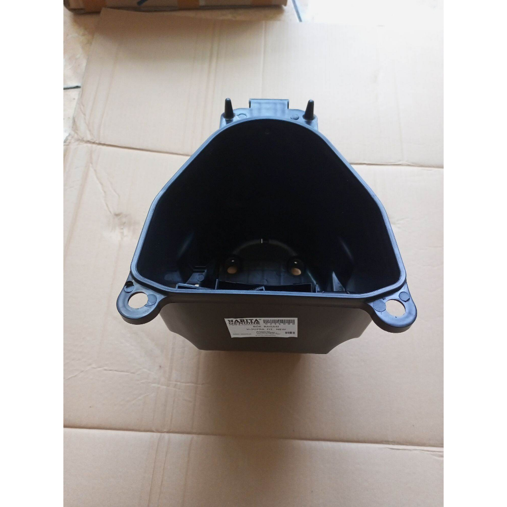 BOX BAGASI HONDA SUPRA FIT NEW HITAM - MF AKSESORIS MOTOR