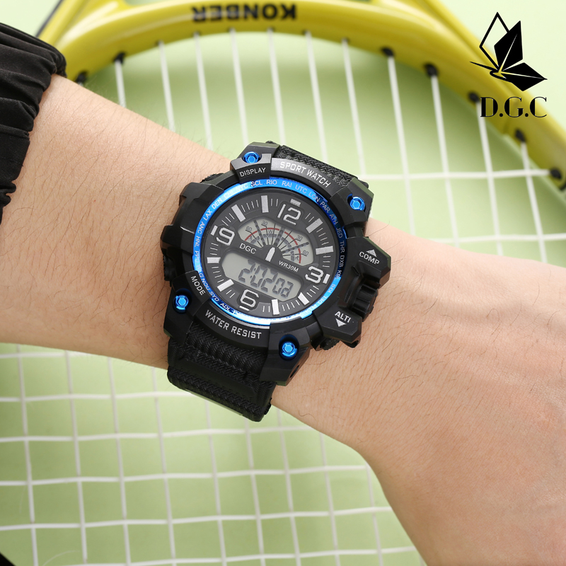 COD Jam Tangan Sport Digital Rubber Untuk Wanita Dan Pria Fashion Gaya Korea Import M196