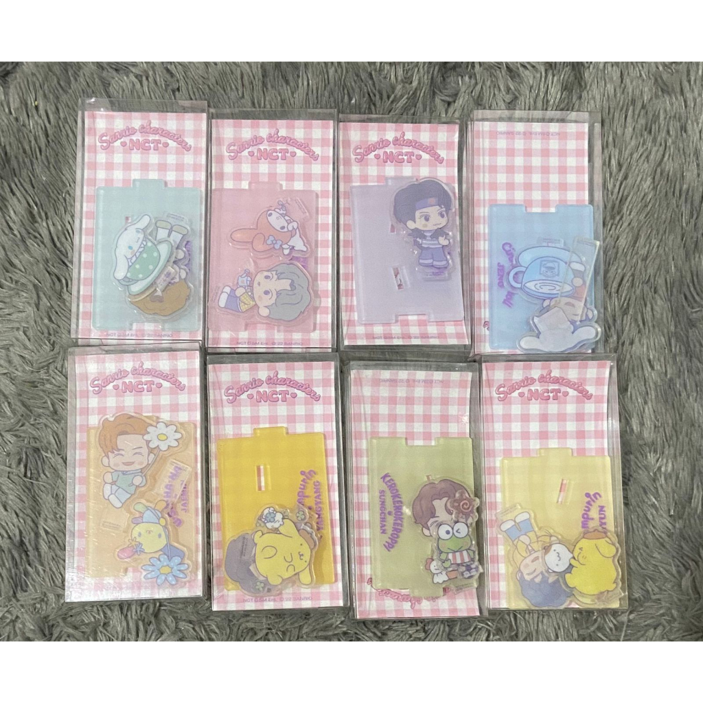 Acrylic, Cahol, Clear Sticker Sanrio NCT