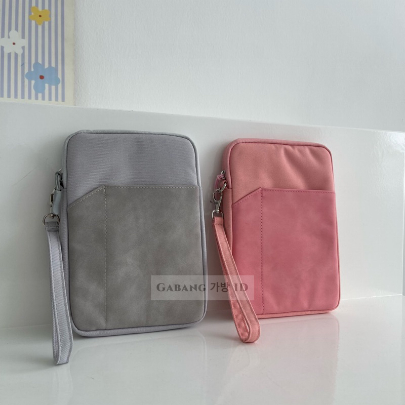 Pouch IPAD Sleeve Tas Sarung Tablet TAB Canvas AIR PRO Ipad Pro 11 AIR 10 9 8 Mini 6 7,9 8,4 9,7 11 