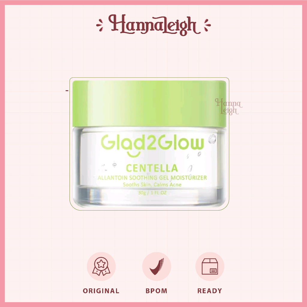 GLAD2GLOW - G2G Centella Allantoin Soothing Moisturizer Gel Repair Skin Barrier 30 g