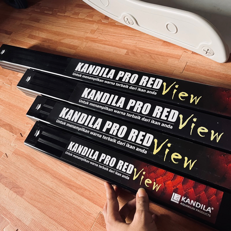Lampu Super Red Kandila Pro Red View Pro 800 &amp; 1000 Untuk Ikan Arwana Goldfish Koi Glowfish Discus