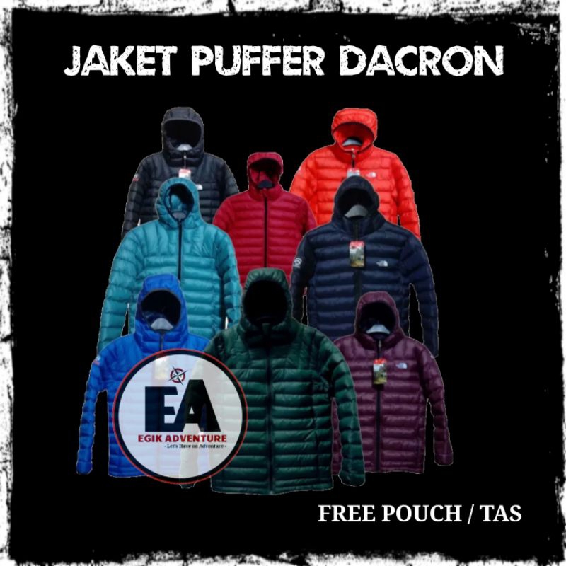 Jaket Dacron | Jaket Gunung Dacron | Jaket Pufferr