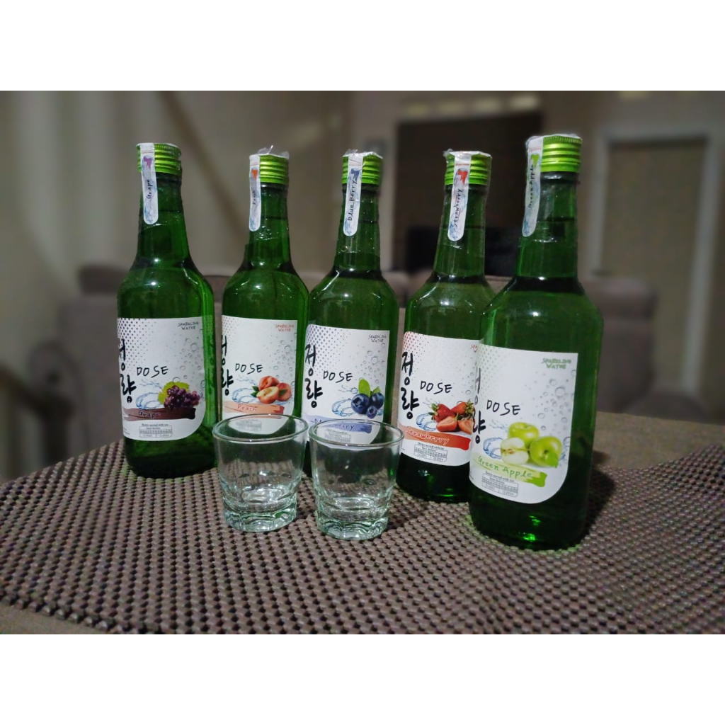 

SOJU HALAL DOSE / SPARKING WATER / MINUMAN SODA /100% HALAL MUI DAN BPOM