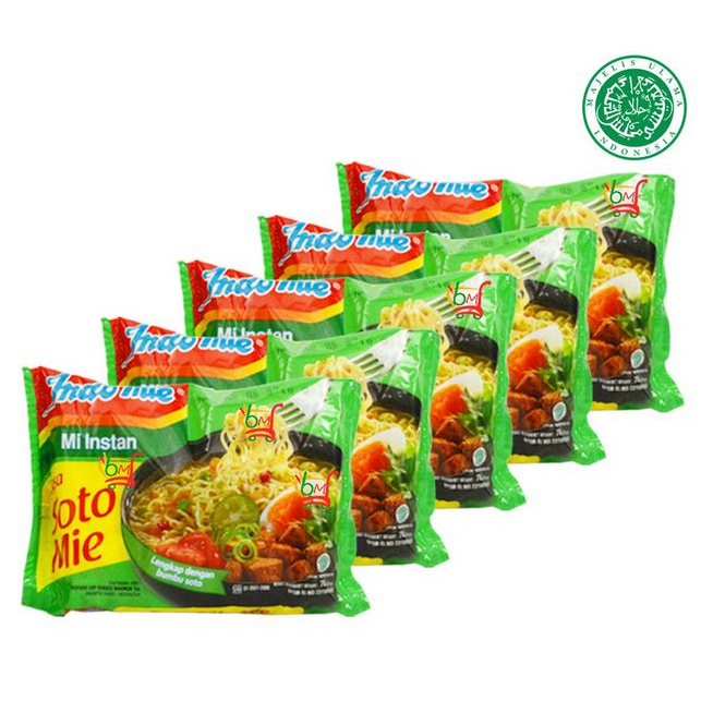 

INDOMIE MI INSTAN RASA SOTO KUAH 5PC