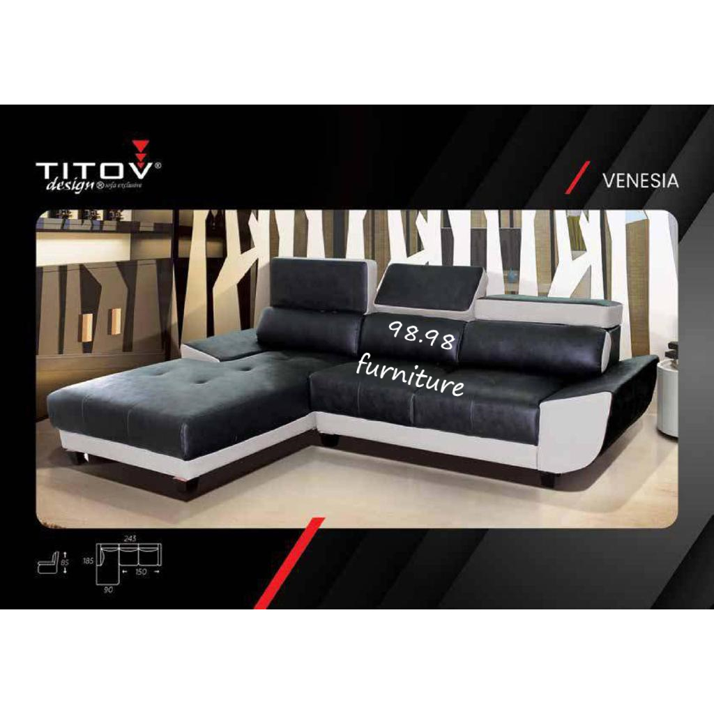 TITOV TYPE VENESIA (SOFA SUDUT L) FULLSET - Medan