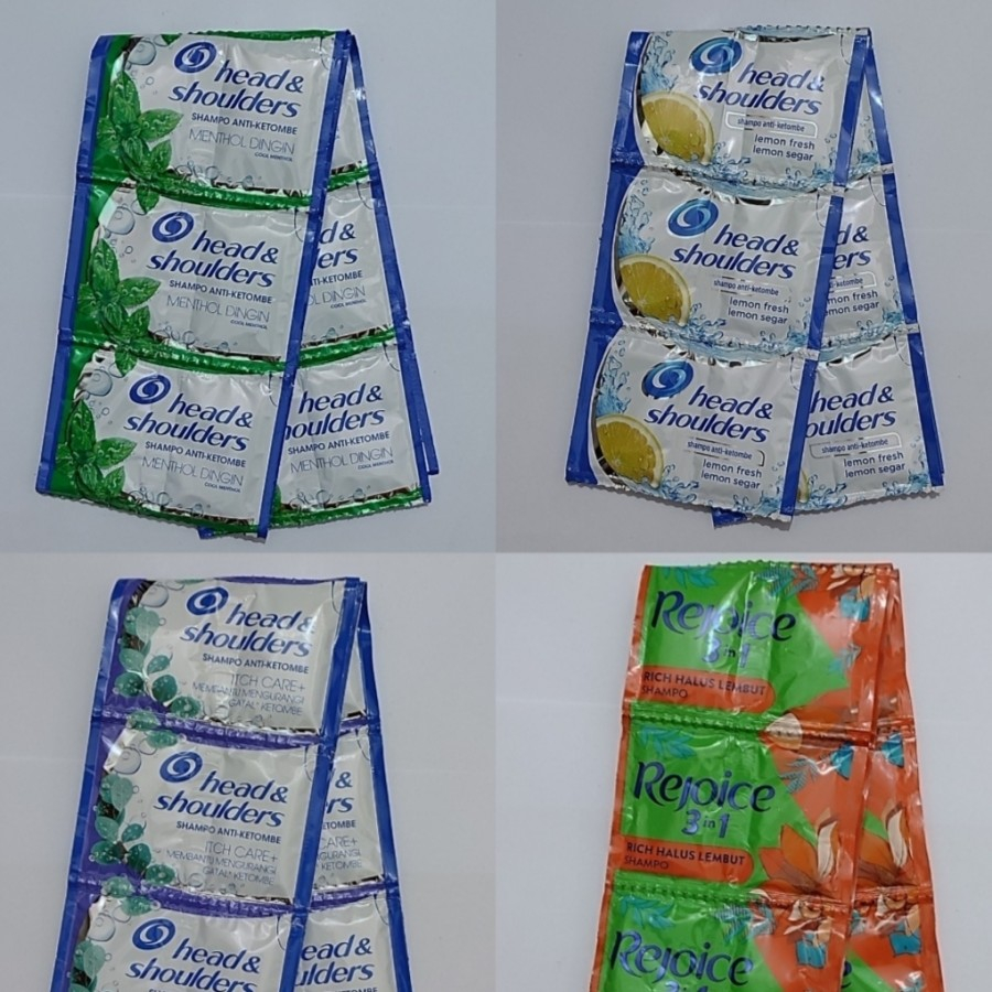 shampoo head &shoulders Sachet