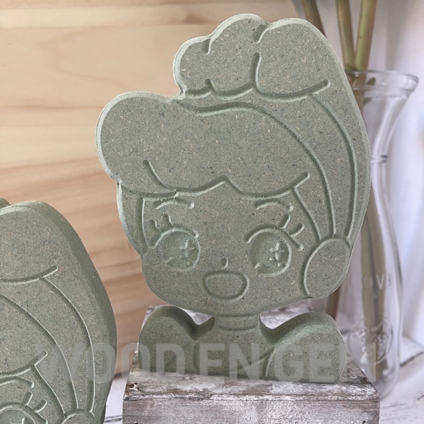

DIY Wood Character Painting Kit Melukis Kayu Karakter Mainan Anak Lucu Hampers Cinderella Princess