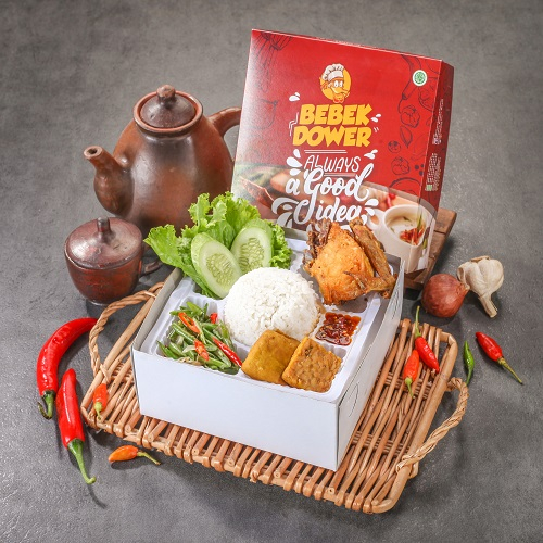 

Nasi Box/Nasi Kotak Ayam Goreng Tahu Tempe Oseng Buncis