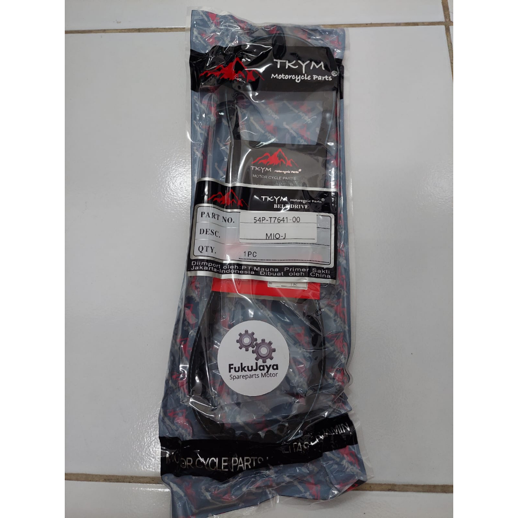 Takayama Fan Van V-Belt Drive Tali Kipas 75T Yamaha Mio J - Mio GT (54P-T7641-00) - Fukujaya Sparepa