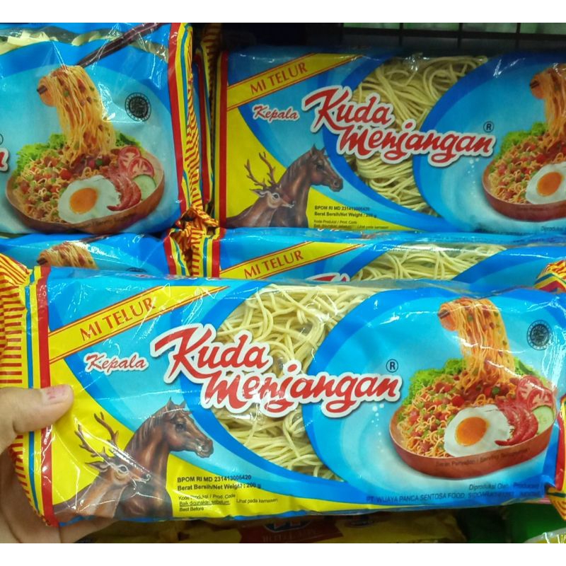 

Mie Telur Kuda Menjangan 200gr