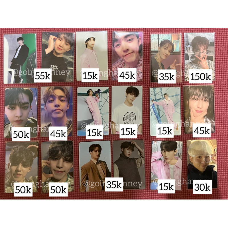 Photocard Trading Card PC TC Seventeen Caratland 2022  2023 FML deluxe Reg Face The Sun AttaccaIncom