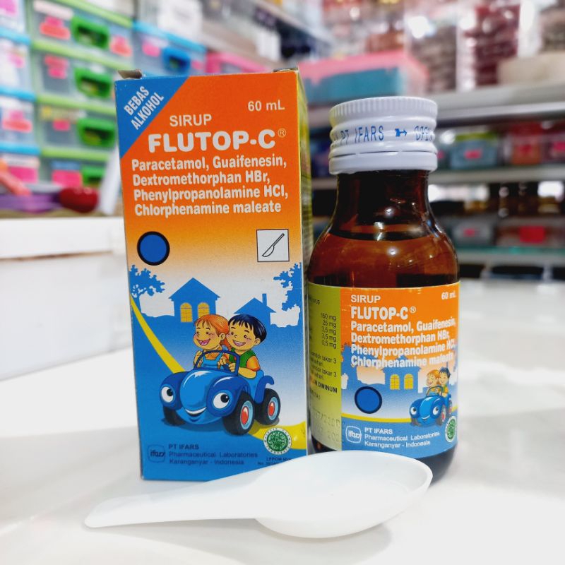 [TERBARU] FLUTROP C / FLUTROP-C MEREDAKAN RASA NYERI ANTISEPTIK MENURUNKAN DEMAM ANTITUSIF / MEREDAK