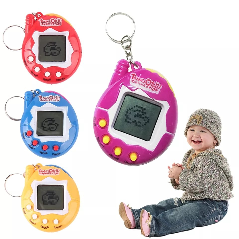 GAME TAMAGOTCHI ORIGINAL / MAINAN ANAK JADUL TAMAGOTCHI 168 CONNECTION JUPITER
