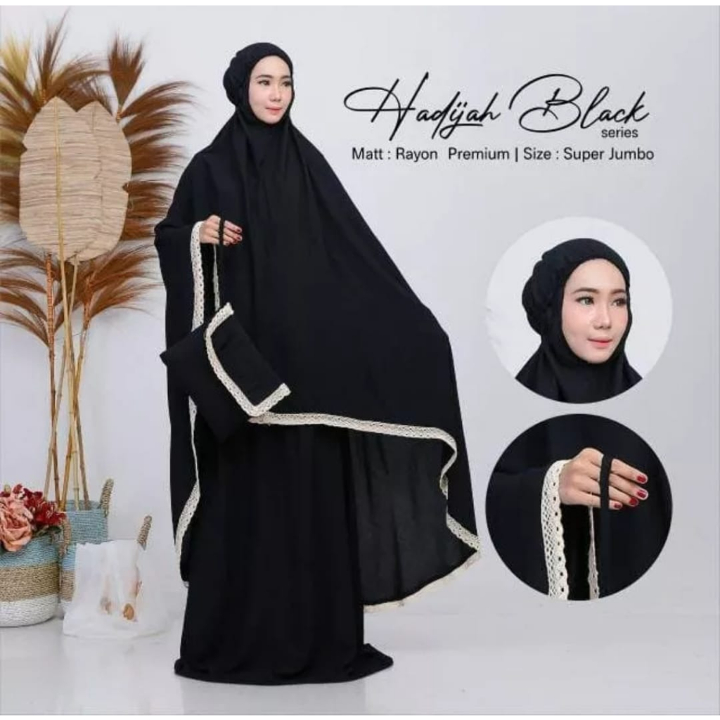 MUKENA AMPLOP RENDA POLOS/ MUKENA DEWASA