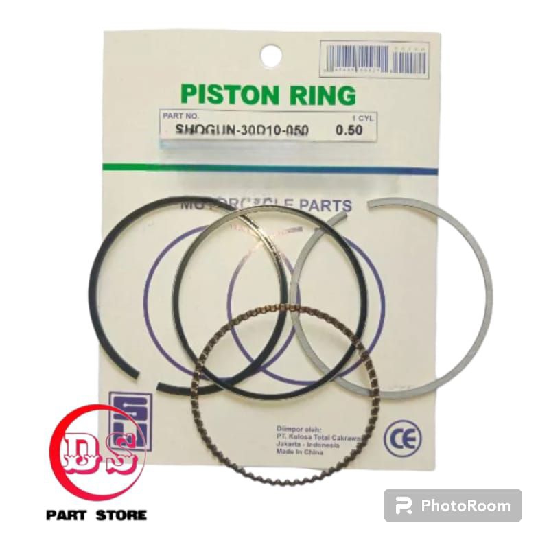 RING PISTON / RENG SEHER SEKER SUZUKI SHOGUN R / SMASH / SHOGUN 125 / SPIN 125 / SKYDRIVE / SKYWIVE 