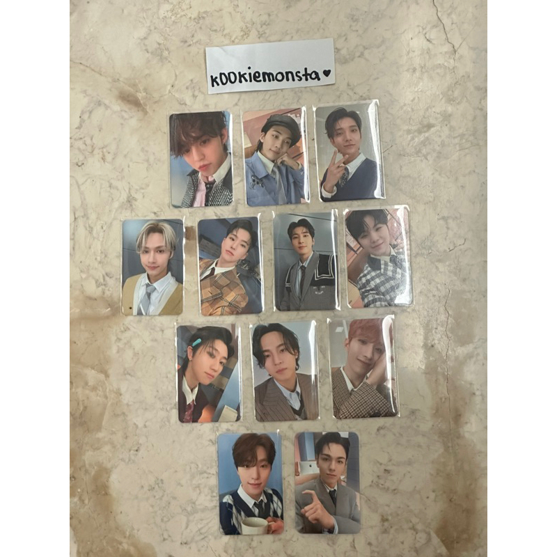 joeun fansign fml photocard seventeen