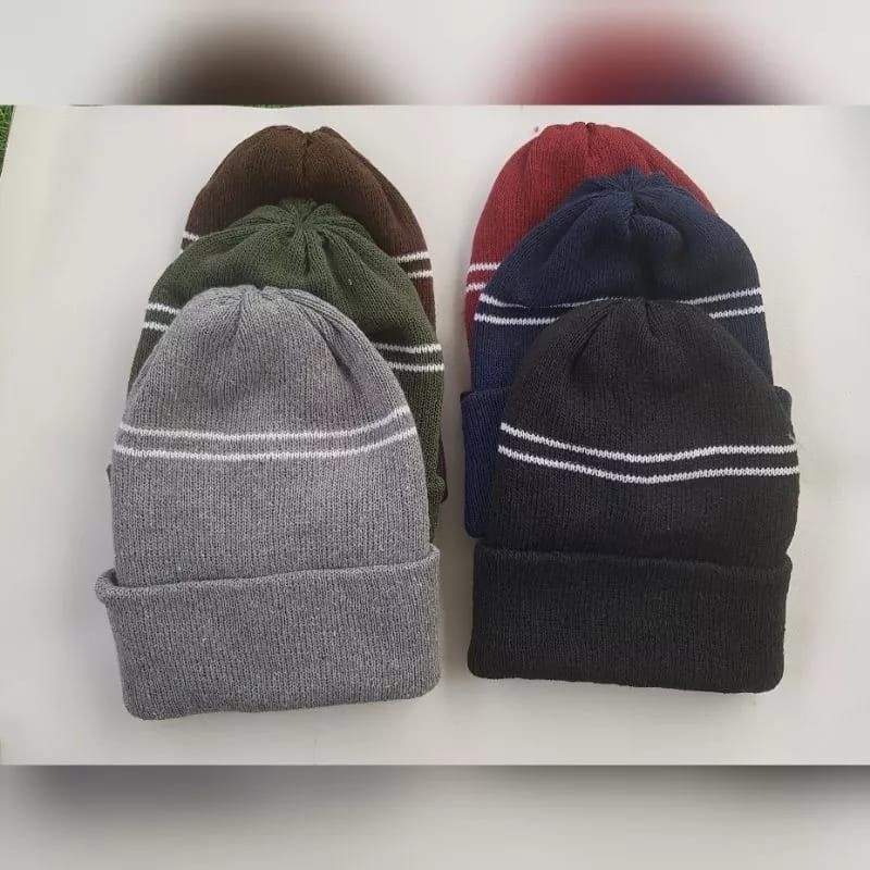 TOPI KUPLUK RAJUT EMEN TEBAL/TOPI RAJUT DEWASA