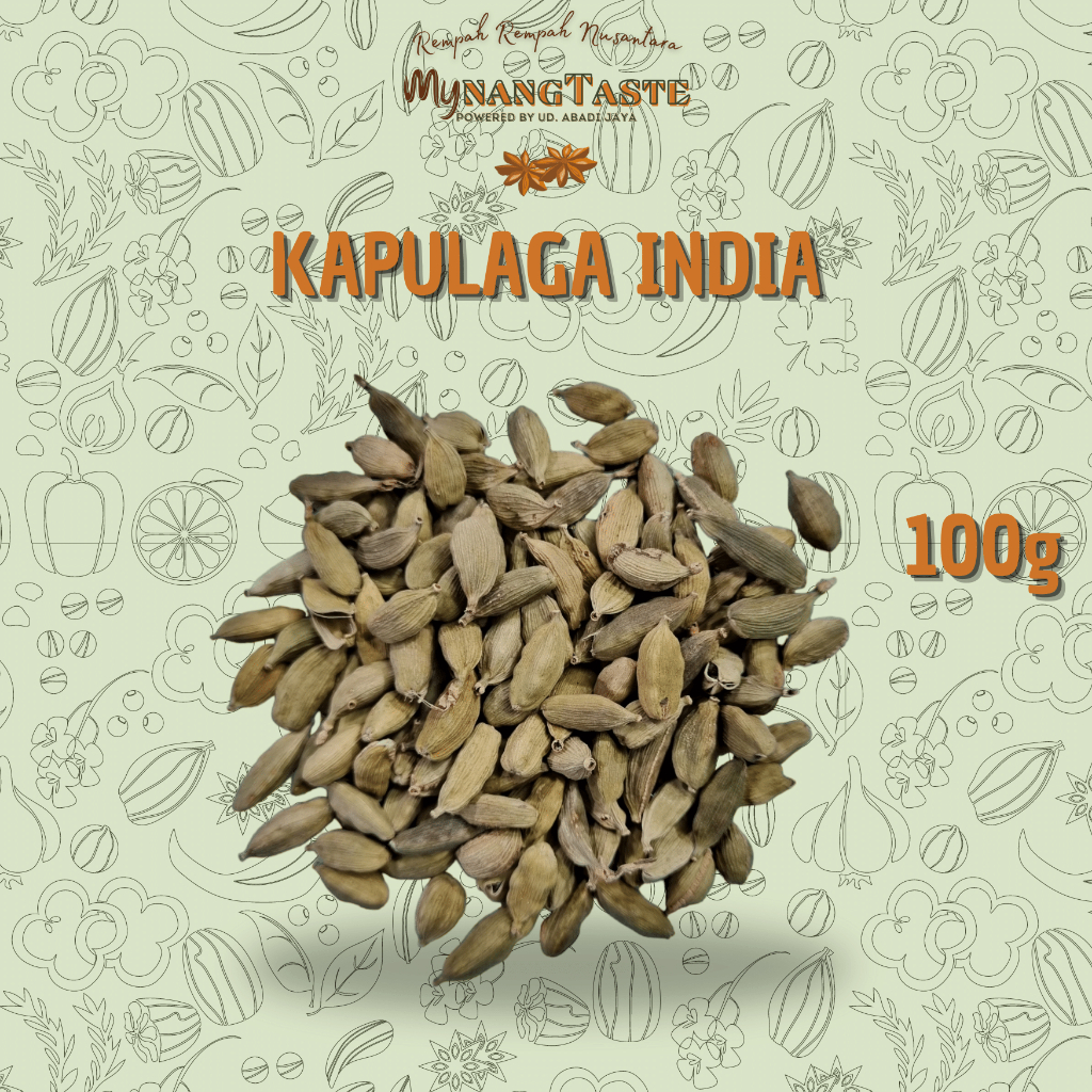 

Kapulaga India/ Kapol India Asli Good Quality 100g