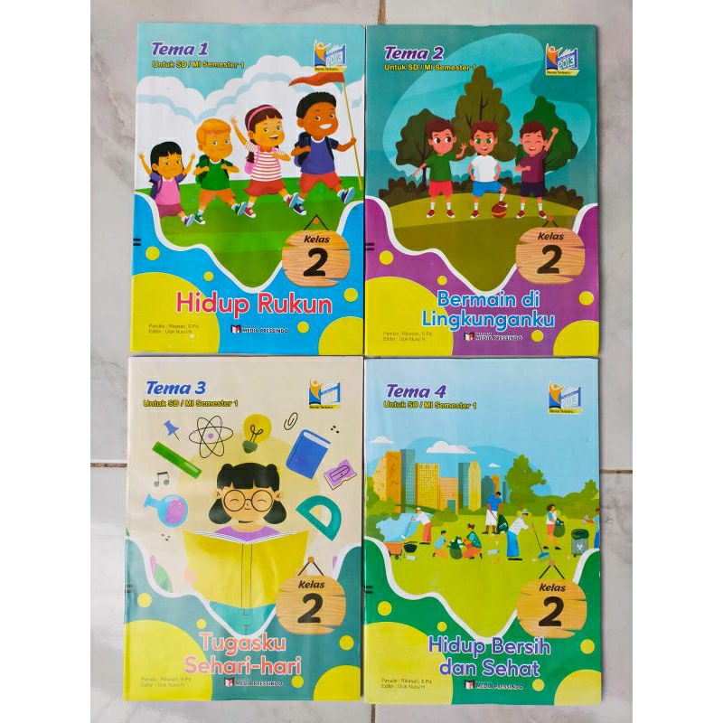 Paket LKS Tematik SD Kelas 2 Semester 1 Kurikulum 2013 Revisi Terbaru