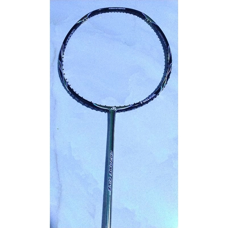 Raket Badminton Toalson Chrome Five 3uG5 Original Japan RARE ITEM