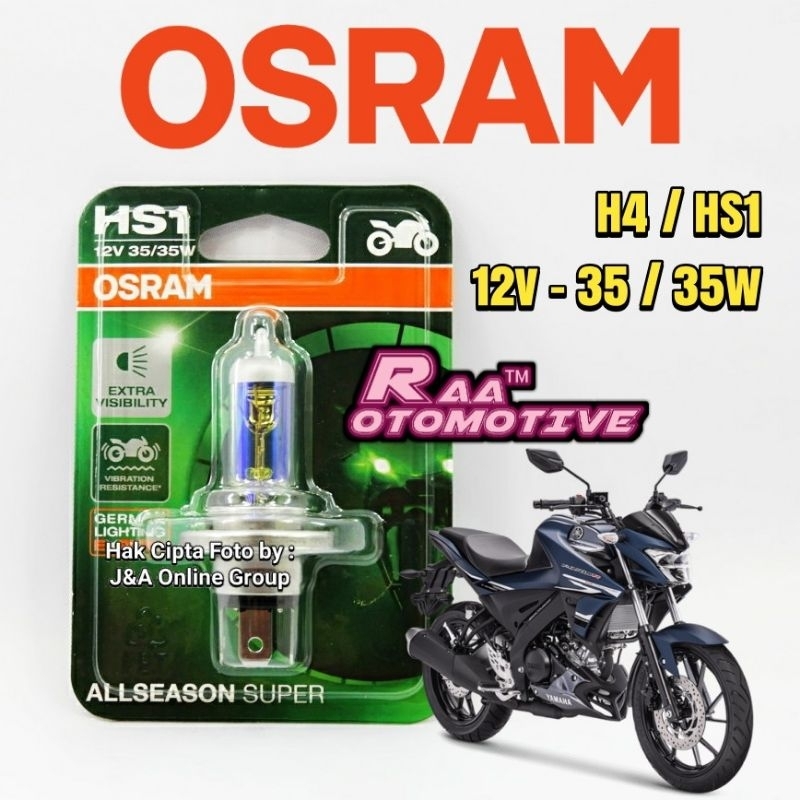 Bohlam Xenon Motor Original Osram HS1 Khusus H4