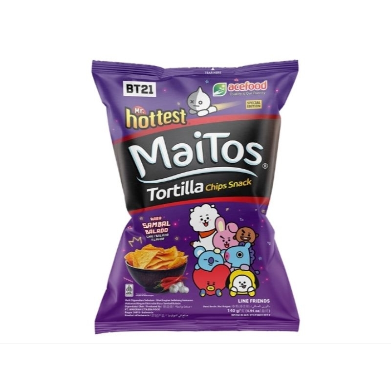 Mr. hottest Maitos Tortilla 140g