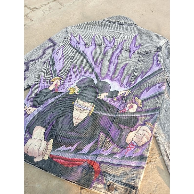 JEANS PAINTED PAINTING HANDMADE, JEANS PREMIUM, JEANS COSTUM, JASA COSTUM LUKIS JACKET CELANA SEPATU