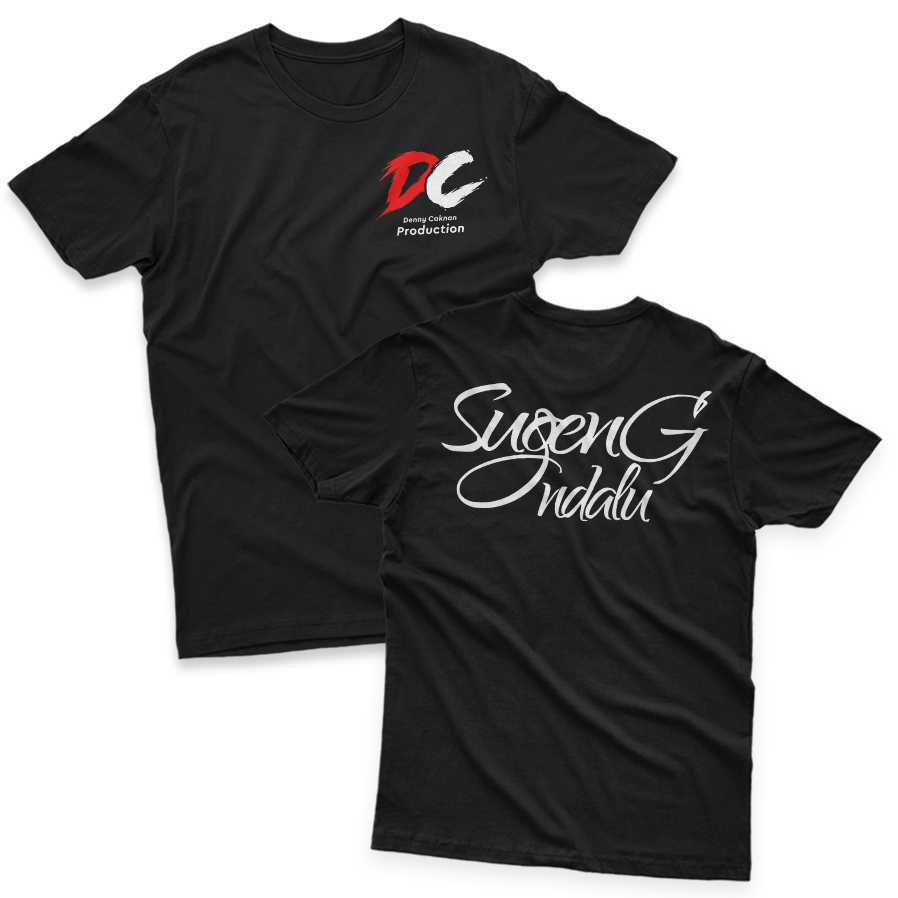 Gazken Kaos DC MUSIC Production Lagu Denny Caknan Sugeng Ndalu T Shirt Seri Musik Jawa Dewasa