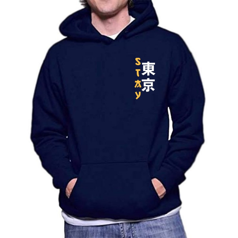 Sweater hoodie pria fleece sweatshirt cowok fleece jaket pria dewasa stay cina