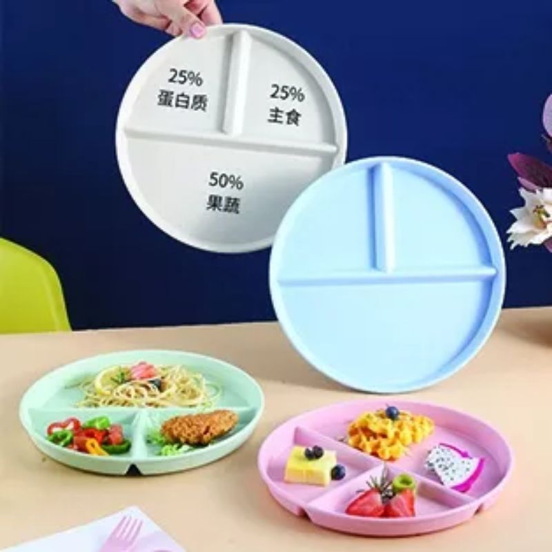 Piring Diet Piring Anak Piring Murah Piring Sekat