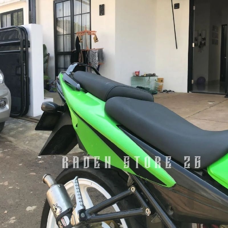 Sarung/Kulit Jok Ninja RR Old Mbtech Carerra Original || Kulit Jok Kontes Ninja RR Old