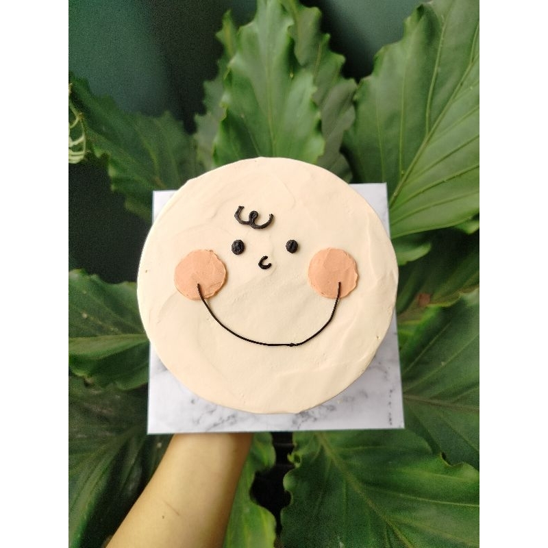 

Korean birthday Cake 16cm & 18cm | ugly cake by Taelci