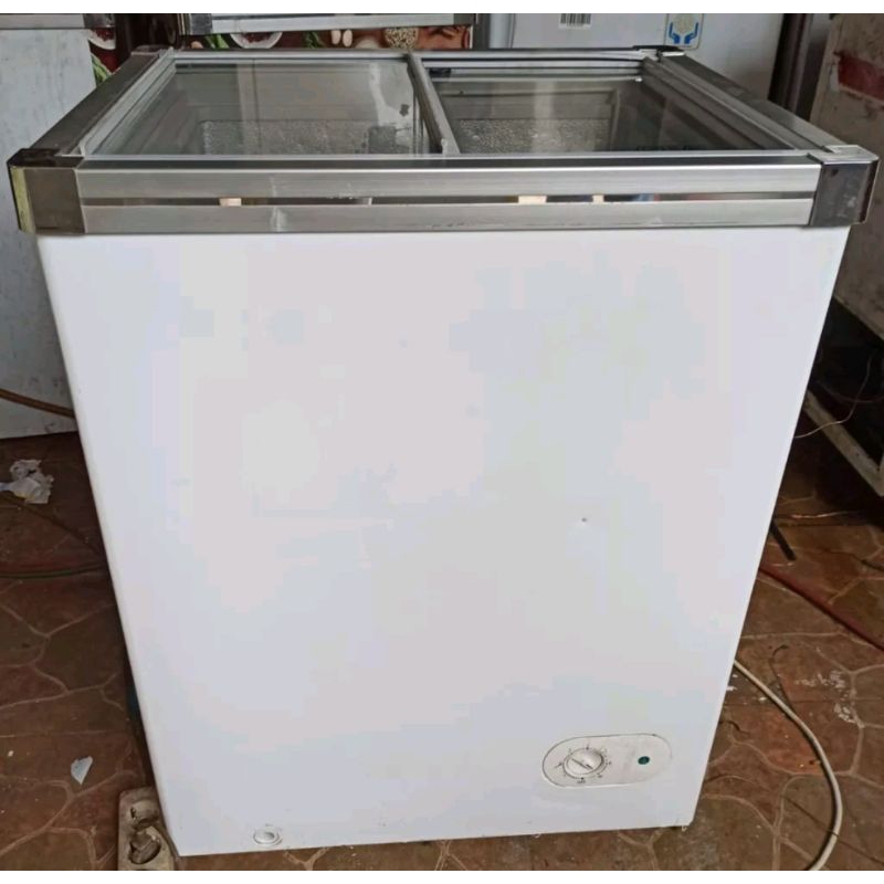 freezer sleding 100 liter second luar kota