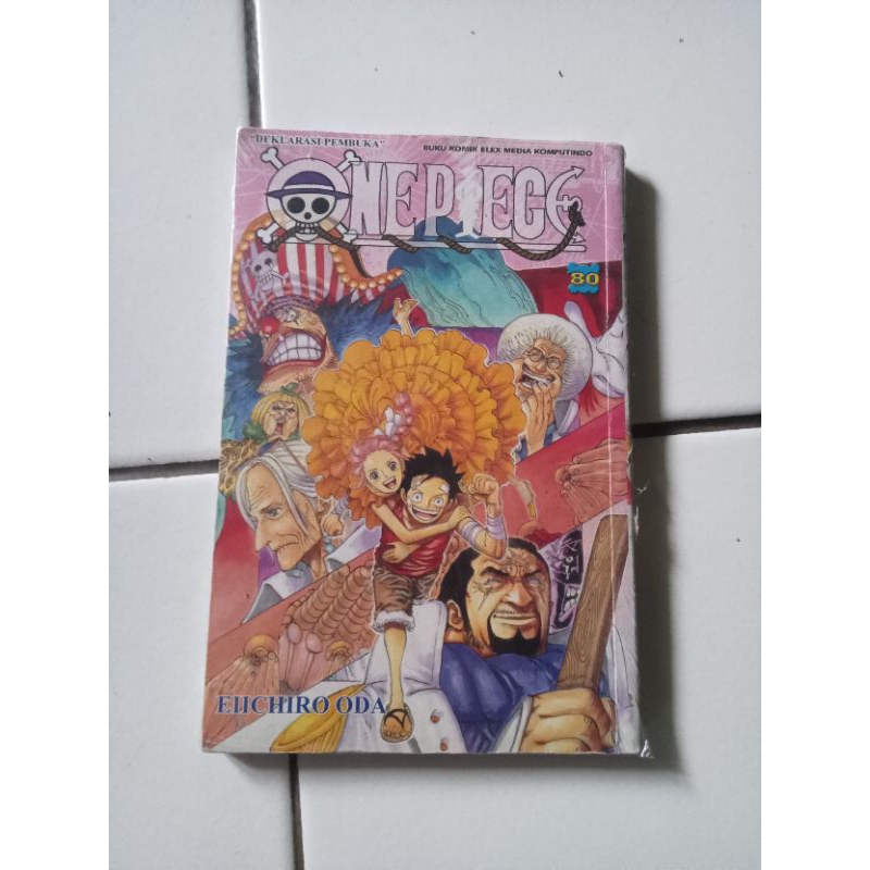 Komik One Piece 80 segel