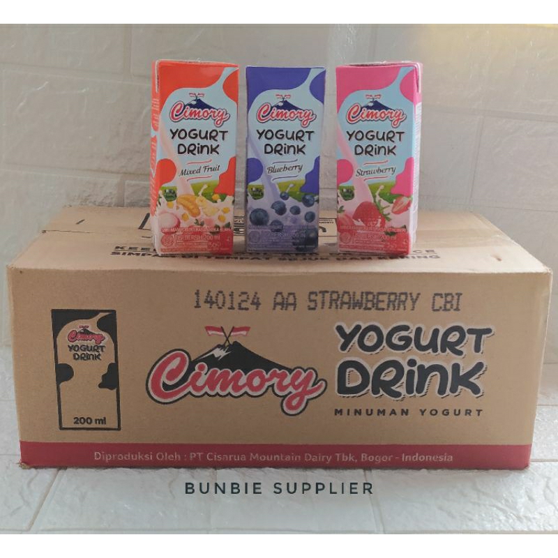 

Cimory Yogurt Drink 200ml UHT Isi 24pcs (KARTON)