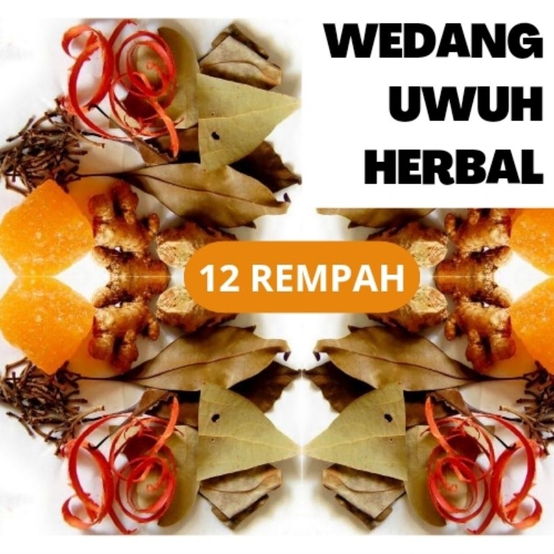 

Wedang Uwuh 12 Rempah + Gula Batu Racikan Herbal Tradisional Khas Jogja