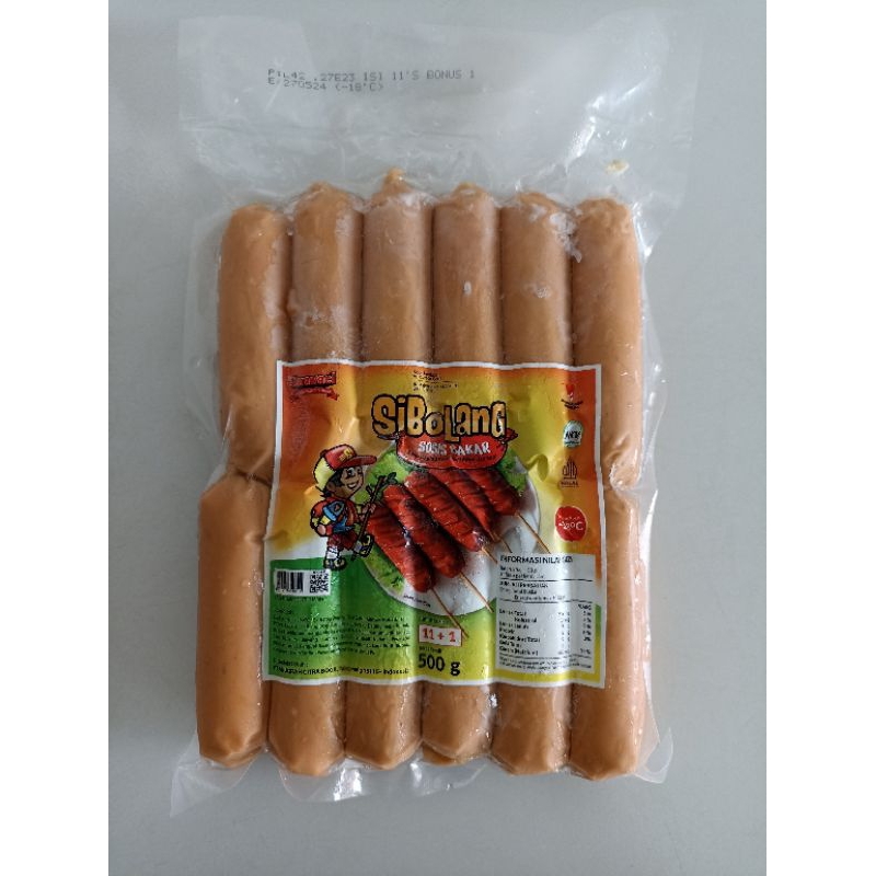 

SiBolang Sosis Bakar 500gr isi 12