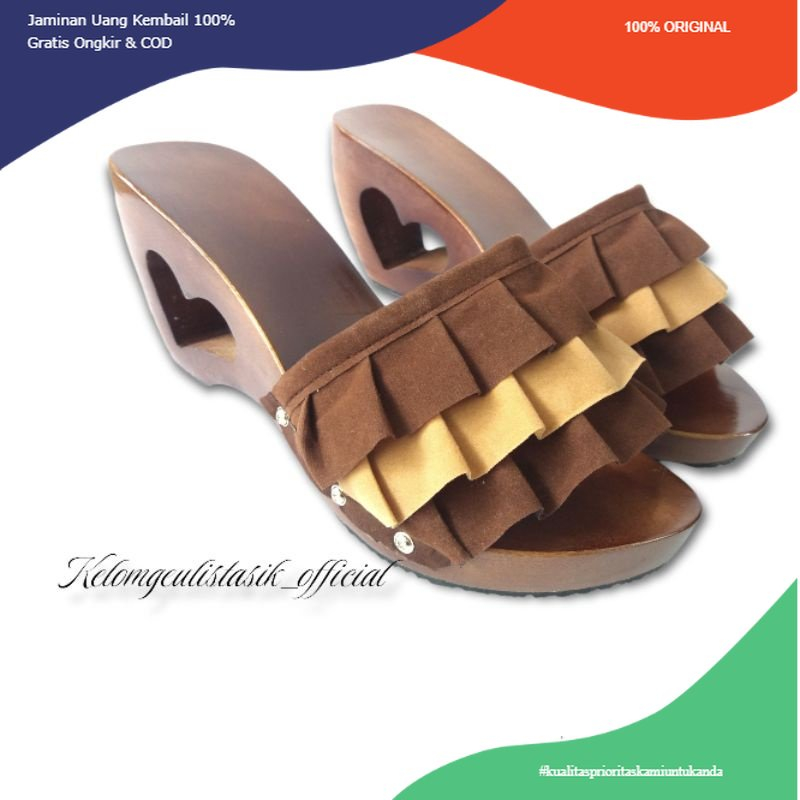 sandal kelom love upper remple