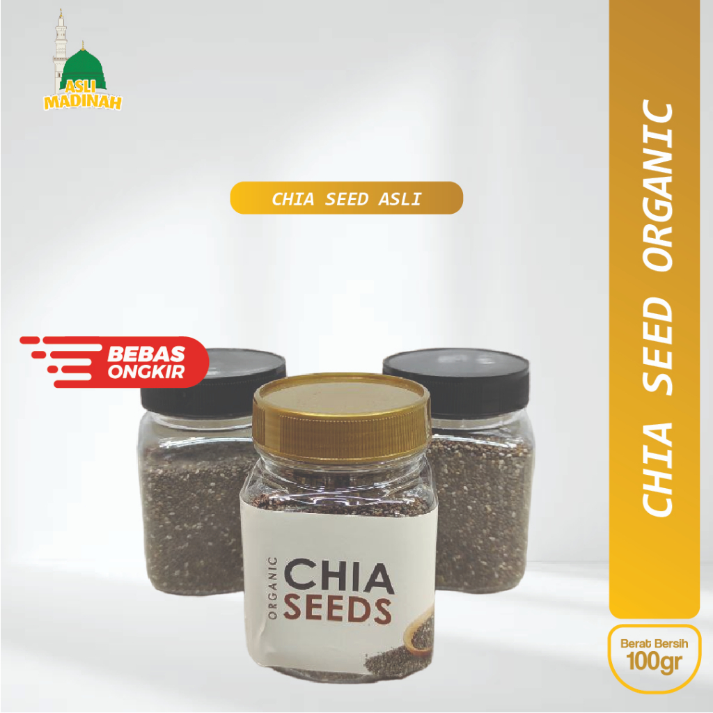 

Chia Seed 100gr - Black Chia Seed Organik