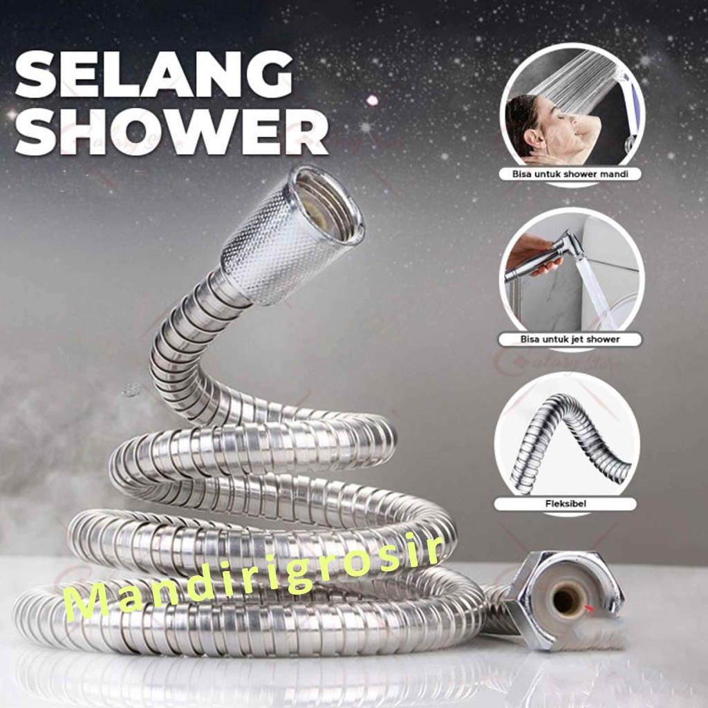 Selang Jet Closet * Selang Shower * Shower Mandi Fleksibel