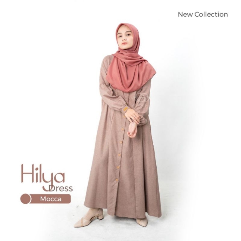 Original Gamis Hilya Dress By. Arafa Hijab