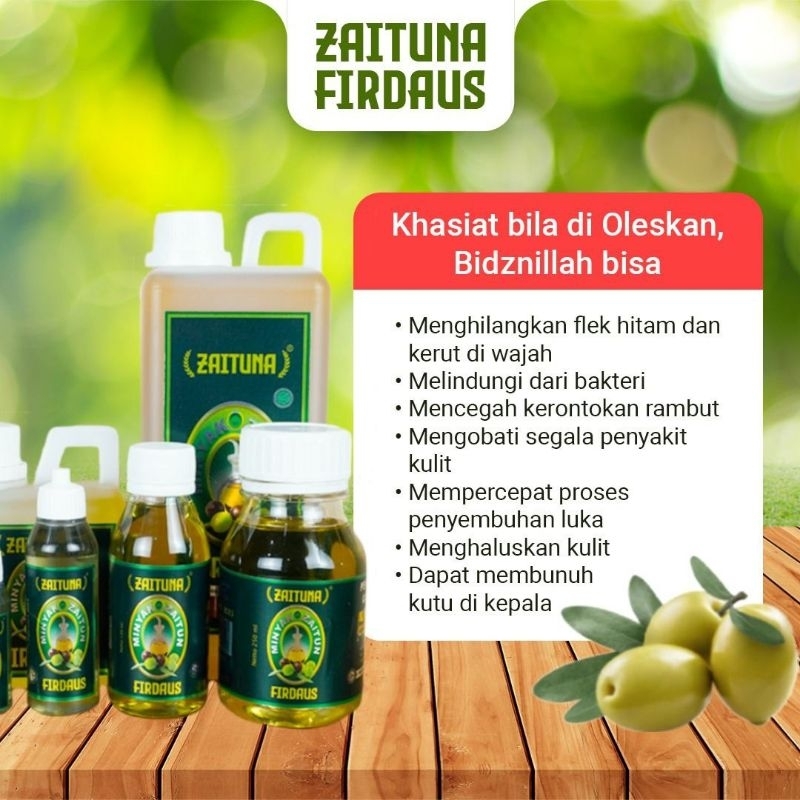 

Minyak Zaitun Firdaus 500ml