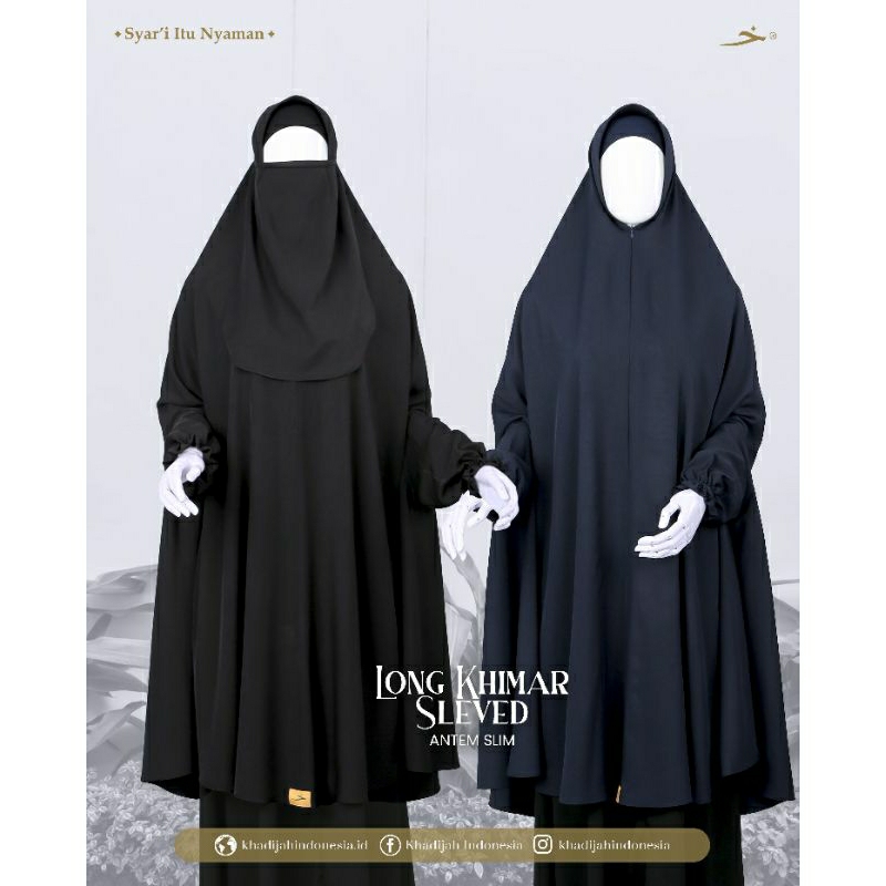 LONG KHIMAR SLEVED BY KHADIJAH INDONESIA
